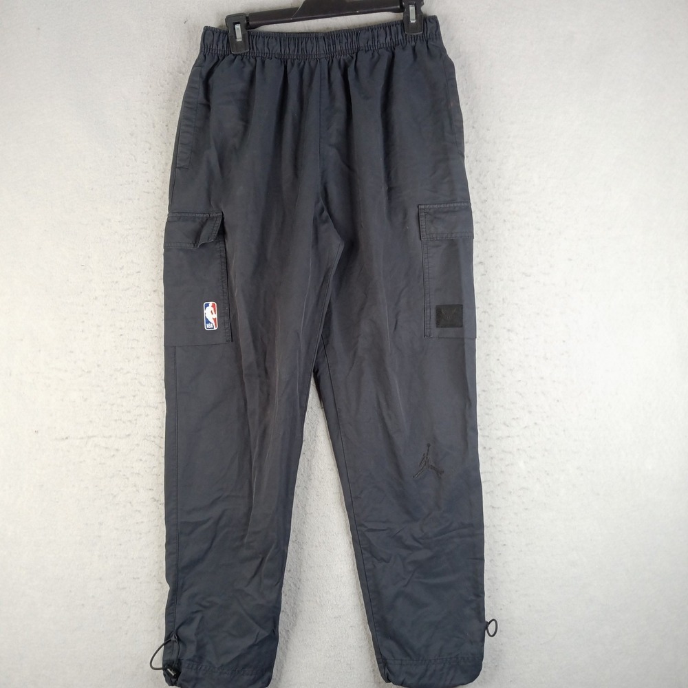 NBA Pants Mens Medium Black NBA Basketball Nike Jordan Cargo Joggers DA9721-010